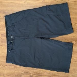 Prana Brion Shorts Charcoal Gray 32x12